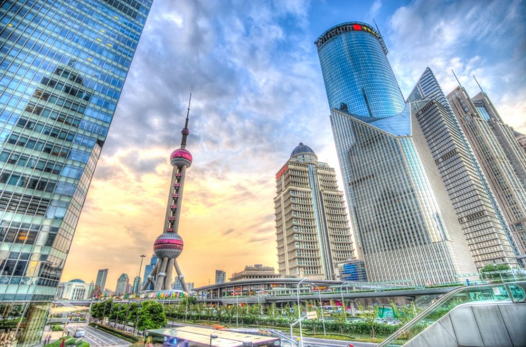 A walk around Shanghai Pudong HDR