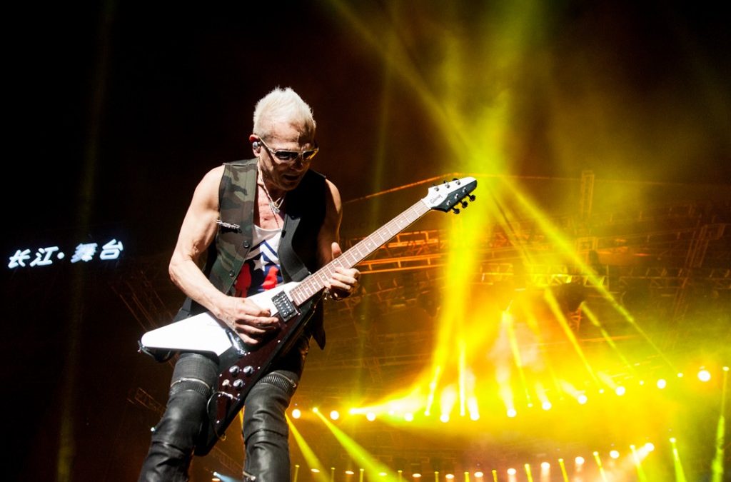 Scorpions live at Changjiang International Music Festival 2015